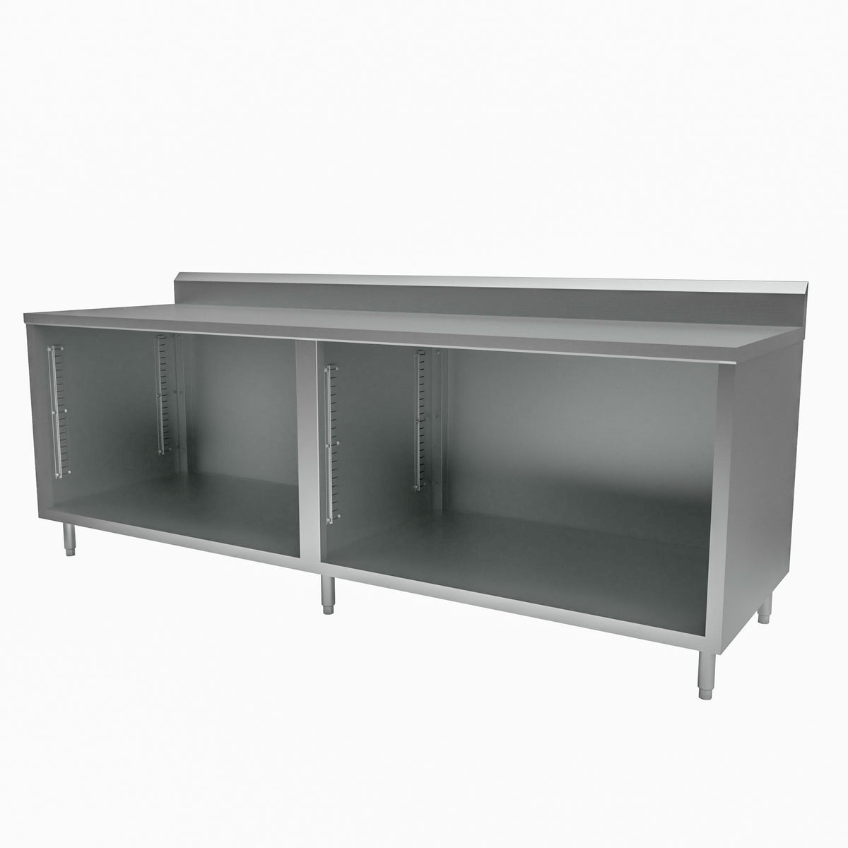 14 Gauge Stainless Steel Bakery and Commercial Work Table with Open Base 36  x 48