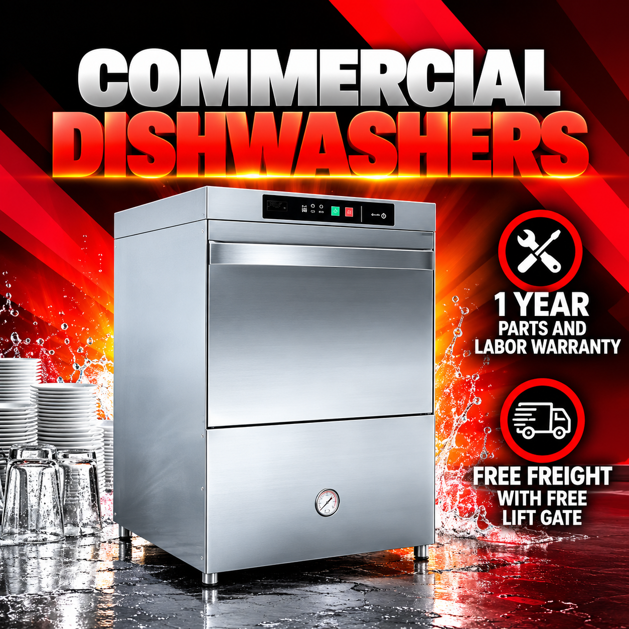 Commercial Dishwashers