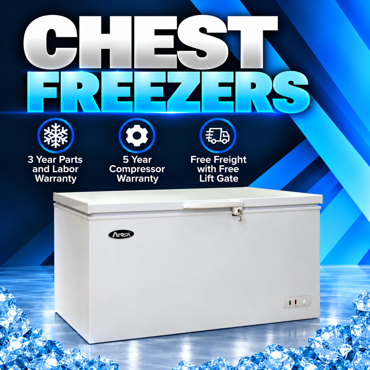 Commercial Chest Freezers