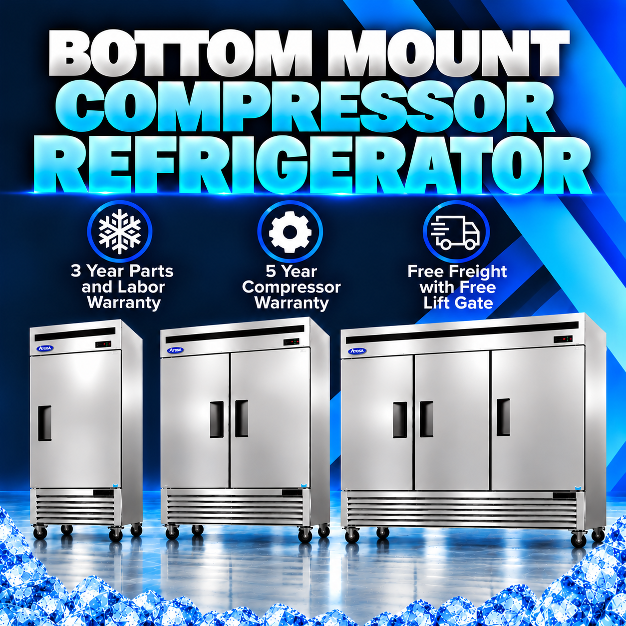 Reach-In Refrigerators