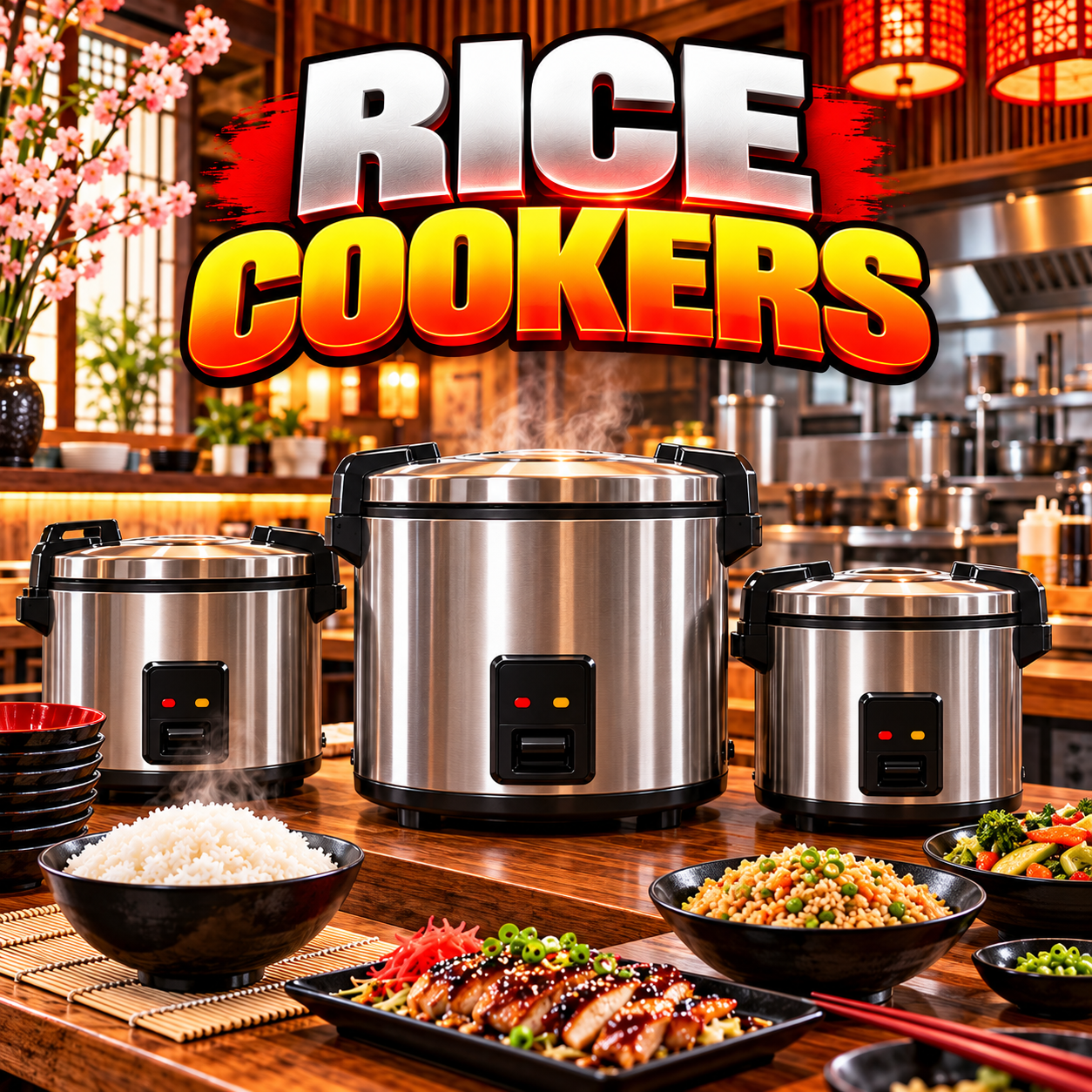 Commercial Rice Cookers