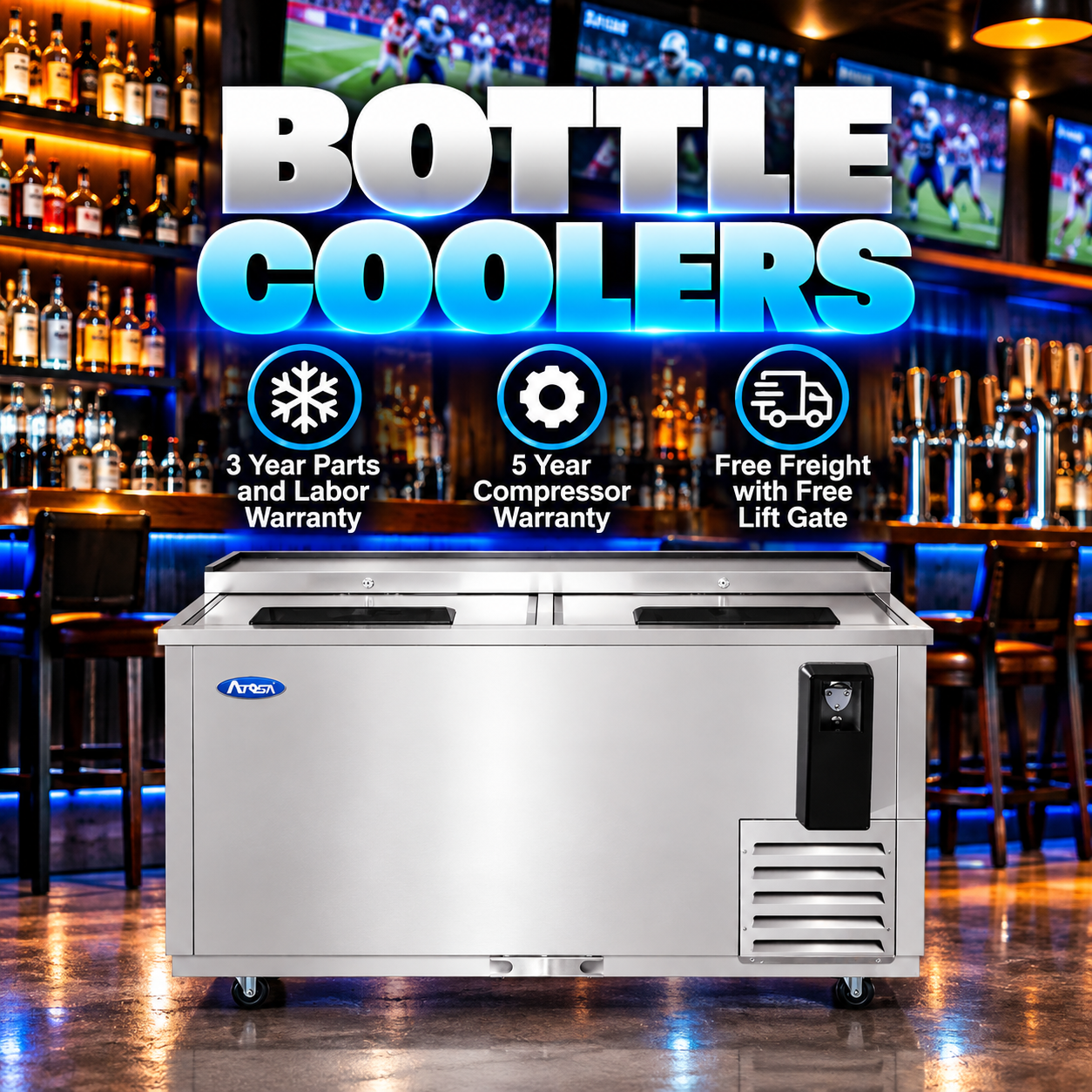Commercial Bottle Coolers