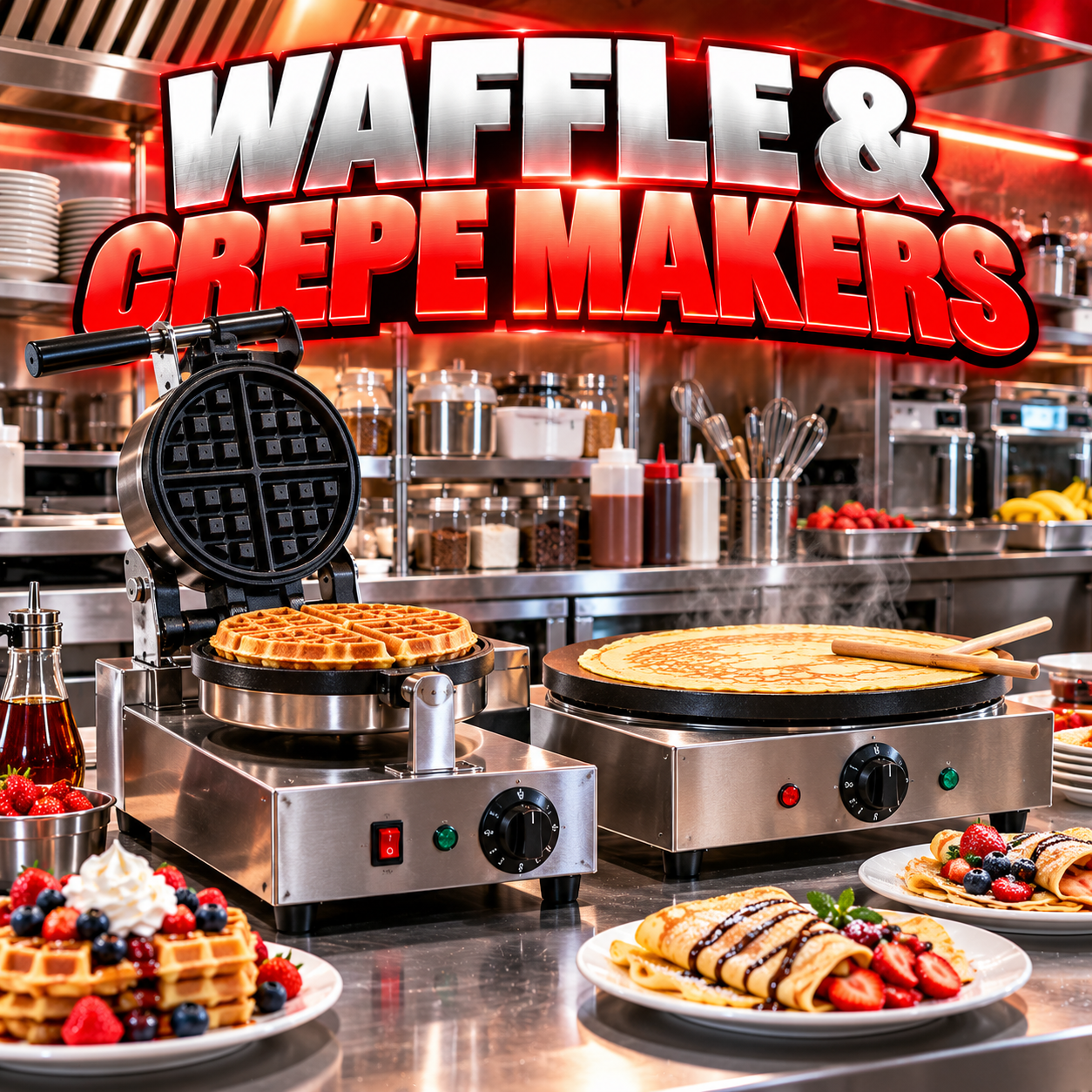 Commercial Waffle Makers