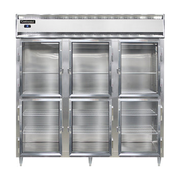 Continental Refrigerator D3RNSSGDHD 78-inch Reach-In Refrigerator