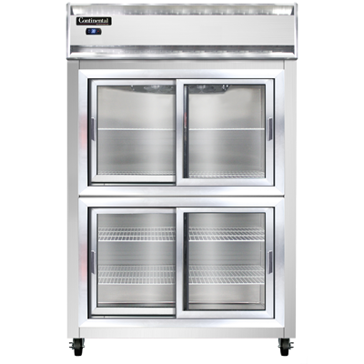 Continental Refrigerator 2RNSASGDHD 52-inch Reach-In Refrigerator