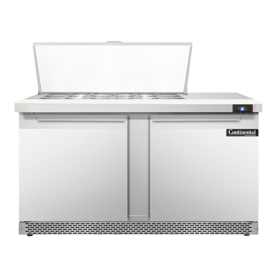 Continental Refrigerator SW60N18M-FB 60-inch Mega Top Sandwich Prep Table