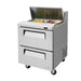 Turbo Air TST-28SD-D2-N 28 inch Sandwich Prep Table