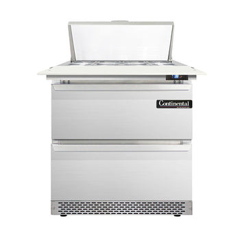 Continental Refrigerator D32N8C-FB-D 32-inch Sandwich Prep Table