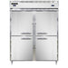 Continental Refrigerator D2RFENSSHD 57-inch Reach-In Refrigerator/Freezer