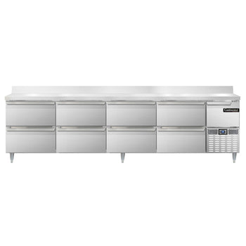 Continental Refrigerator DRA118NSSBS-D 118-inch Work Top Refrigerator