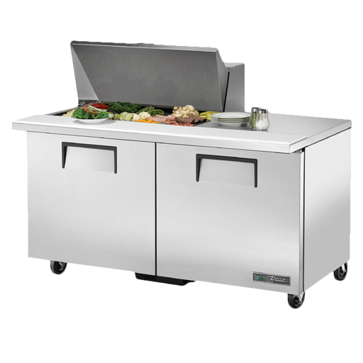 True TSSU-60-15M-B-HC 60 inch Mega Top Sandwich Prep Table