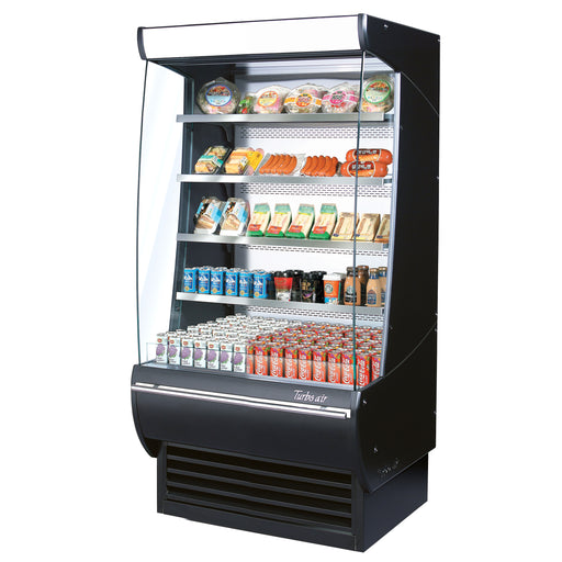 Turbo Air TOM-36DXB-N 36 inch Open Refrigerated Display Merchandiser