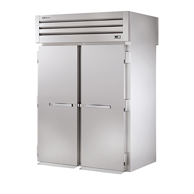 True STR2HRT-2S-2S 68 inch Roll-Thru Heated Cabinet