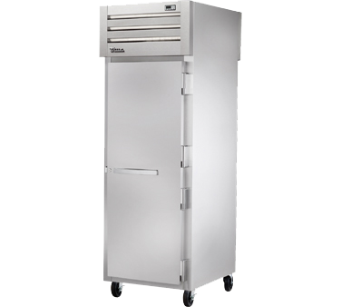 True Refrigeration STA1RPT-1S-1S-HC 28 inch Pass-Thru Refrigerator ...