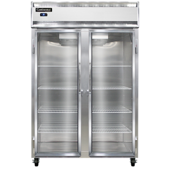 Continental Refrigerator 2RSNSSGD 52-inch Reach-In Refrigerator