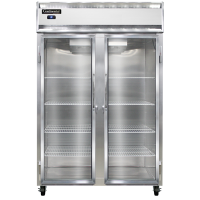 Continental Refrigerator 2RSNSSGD 52-inch Reach-In Refrigerator