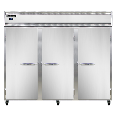 Continental Refrigerator 3RESNSA 85.5-inch Reach-In Refrigerator