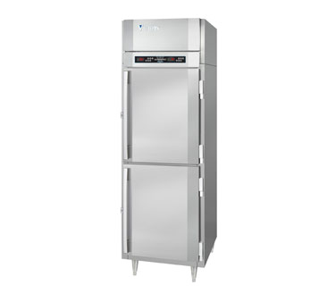 Victory Refrigeration HRS-1D-S1-EW-PT-HD 11.0 cu. ft. Dual Temp Refrigerator/Heated Pass-Thru