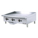 Winco NGGD-36M Griddle Gas Countertop