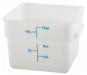 Winco PESC-12 Square Food Storage Containers