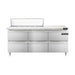 Continental Refrigerator D72N12-D 72-inch Sandwich Prep Table