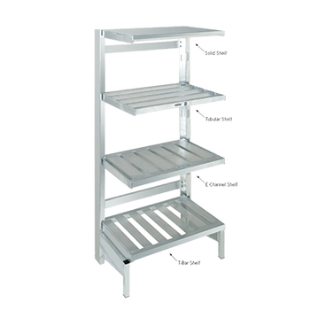 Channel Manufacturing TT2454 Shelving Tubular Cantilevered