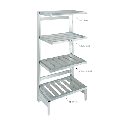 Channel Manufacturing TT2454 Shelving Tubular Cantilevered