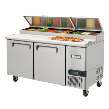 Migali C-PP67-HC 67-inch  Pizza Prep Food Prep Table