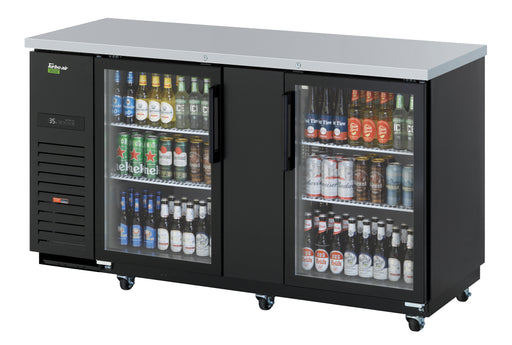 Turbo Air TBB-3SGD-N 69 inch Refrigerated Back Bar Cabinet