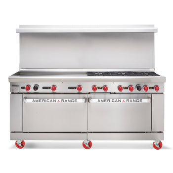 American Range AR-48G-4B Range 72 inch Restaurant Gas