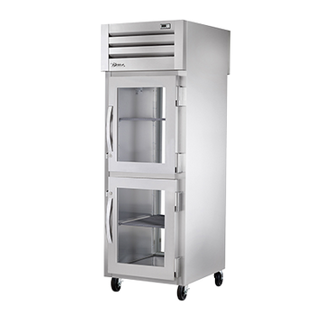 True STA1RPT-2HG-1G-HC 28 inch Pass-Thru Refrigerator