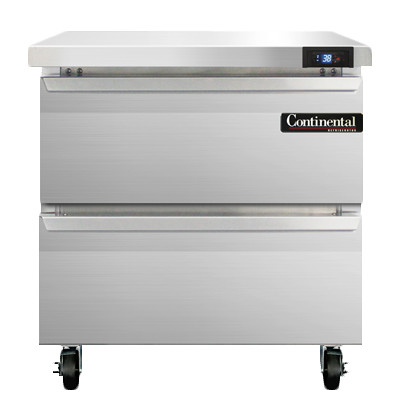 Continental Refrigerator SW32N-D 32-inch Work Top Refrigerator