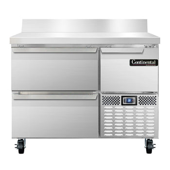 Continental Refrigerator RA43NBS-D 43-inch Work Top Refrigerator