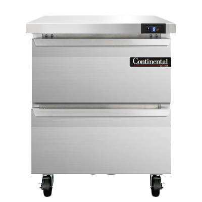 Continental Refrigerator SWF27N-D 27.5-inch Work Top Freezer Counter