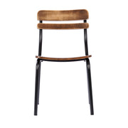 2 Pack Commercial Black Chairs