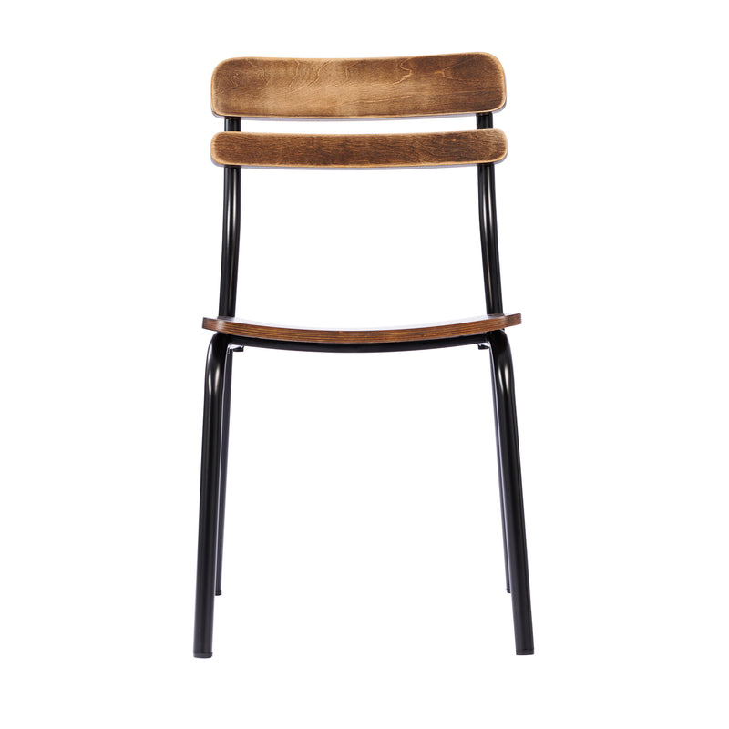 2 Pack Commercial Black Chairs