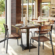 2 Pack Commercial Black Chairs