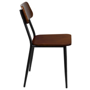 2 Pack Industrial Dining Chair