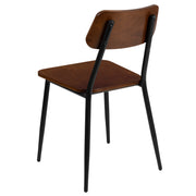 2 Pack Industrial Dining Chair