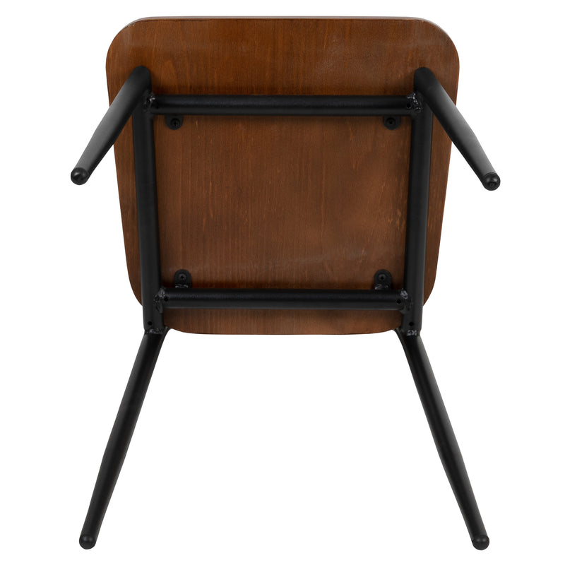2 Pack Industrial Dining Chair