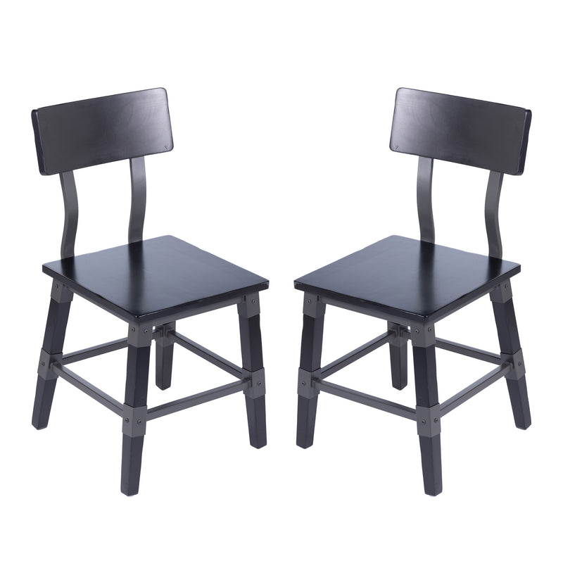 2PK Black Dining Chair