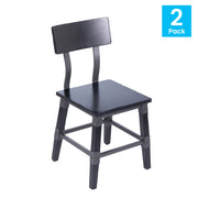 2PK Black Dining Chair