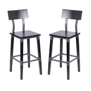 2PK Black Dining Barstool