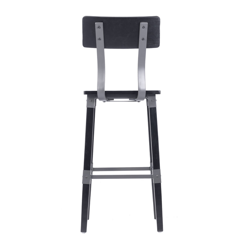 2PK Black Dining Barstool