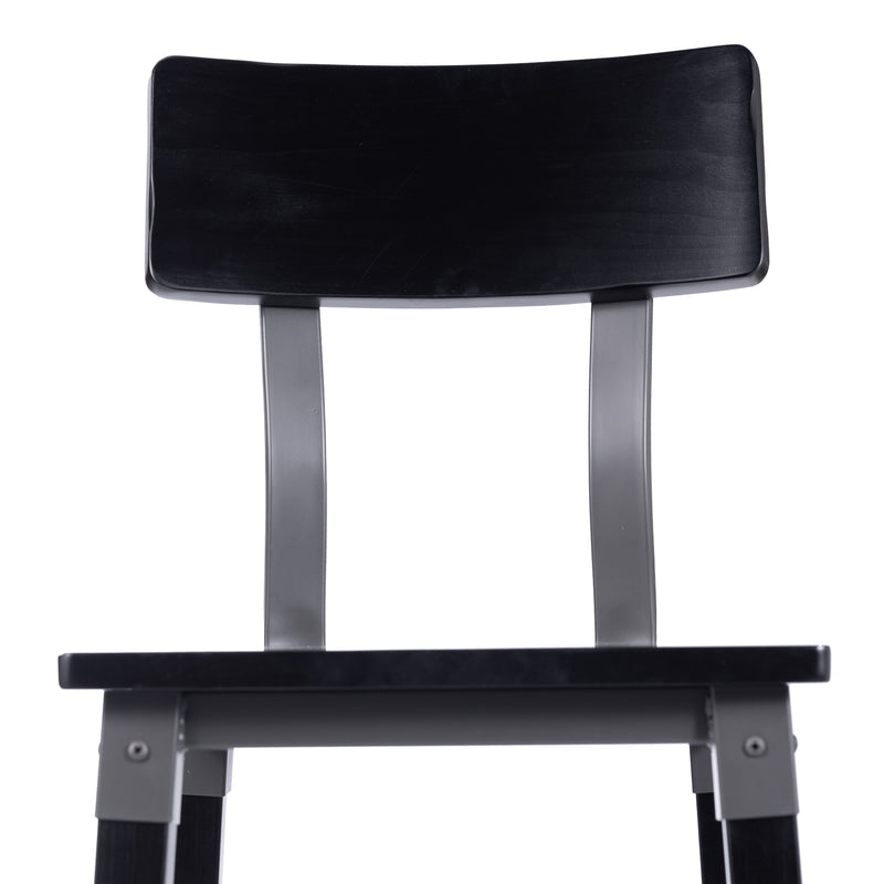 2PK Black Dining Barstool