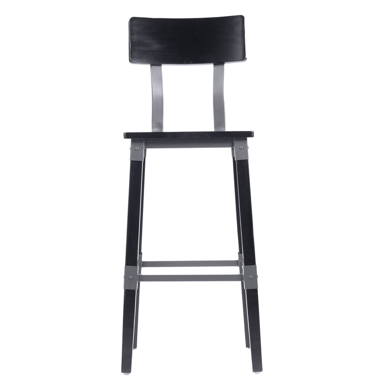 2PK Black Dining Barstool