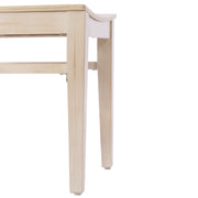 2 Commercial AntWht Wood Chair
