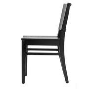 2PK Commercial Blk Wood Chair