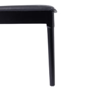 2PK BK/BK Slat Dining Chair