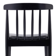 2PK BK/BK Slat Dining Chair